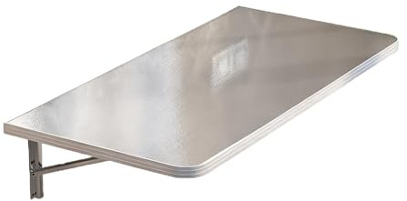 Generico Tavolo Da Pranzo Pieghevole Da Parete, Scaffale A Muro Richiudibile, Tavolo Da Lavoro Scomparsa, Tavoli A Ribalta Montaggio A Parete Per Cucina(50x30cm/20x12in)