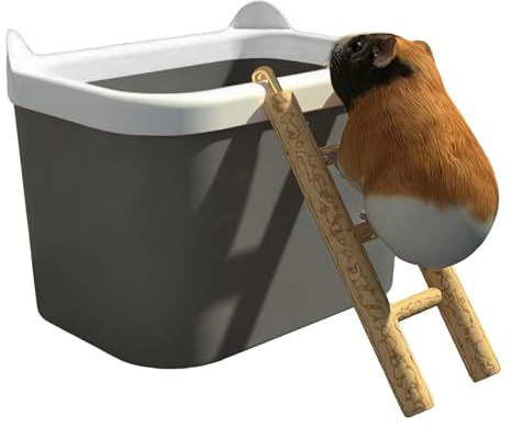 Hamster Sand Box - Hamster Sand Bath Container, Transparent Sandbox Toalett, Bur Anrikning Tillbehör | För Smådjursbad, Grävande Och Födosökande Av Mus Chinchilla