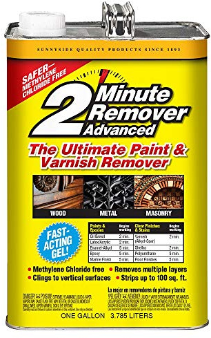 Sunnyside Corporation 634G1 Paint & Varnish, Gallon, 2 Minute Remover Advanced Gel, 2 Pack