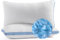 Hiimgo Kopfkissen 40x80 cm (2er Pack), Höhenverstellbares Schlafkissen, Memory Foam Kissen, waschbares Bettkissen, Beddingkissen mit anpassbarer Füllung, mit Reißverschluss