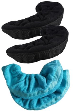 Anneome 2paare Schlittschuhüberzüge Aus Oxford Flusenmaterial Kufenschutz Für Schlittschuhe Verschleißfeste Protektoren Tragbarer Schlittschuhschutz Überzüge Für Eiskunstlaufschuhe