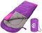 SWTMERRY - Schlafsack für 3-4 Jahreszeiten (Sommer, Frühling, Herbst, Winter) warmes und kühles Wetter – leicht, Jugendliche und Erwachsene zum Wandern, Rucksackreisen und Campen.