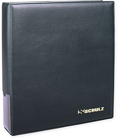 Coin Collection Album – 50p £1 £2 Crown Storage Binder – Collecting Holder - Protect and Store 221 Coins - Original SCHULZ Coin Album in Green