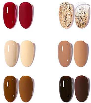 zalati Gel esmalte de uñas 6 gel ultravioleta para el dibujo de belleza artística de uñas DIY - 6 colores