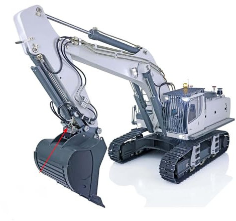 TOUCAN RC HOBBY 1/14 Kabolite Hydraulique RC Pelle K970-100S Pro PL18EVLite Camion de construction Militaire Adulte unisexe