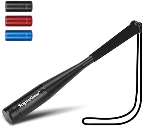 supregear Mazza da Pesca, Bastone per Pescare in Alluminio Mazza da Pesca Rimovibile in Metallo con Manico Antiscivolo e Cinghia da Polso Accessorio da Pesca Attrezzo da Club Solido