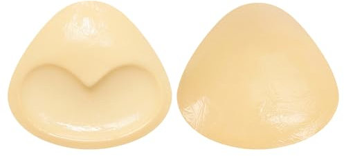 NATOSU 1 Paar BH-Pads, selbstklebende Einsätze, herausnehmbare Push-Up-Pads, Brustvergrößerung für Bikini, dreieckige Form