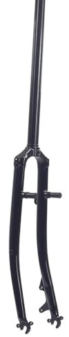 Fahrradgabeln Stahl-Rennrad-Starrgabel 700C 1 Zoll 25,4 mm Scheibe V-Bremse Gewindelose Chrom-Rennradgabeln Klassische Mountainbike-Gabeln