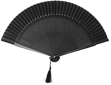 WDCDYQDH Hand Fan Elegant Carved Hand Held Folding Fans Silk(Random Delivery 37x19.5cm) (Random Delivery 37x19.5cm) (Random Delivery 37x19.5cm) (Random Delivery 37x19.5cm)
