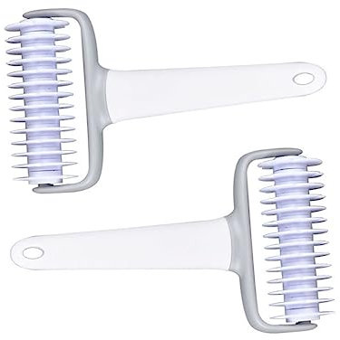 ABOOFAN 2stücke Gebäckgitterrad Aus Pp-material Leicht Zu Reinigen Für Pizza Gebäck Und Brot Mit Sicherem Griff Und Maximaler Druckfunktion Als Praktischer Küchenhelfer