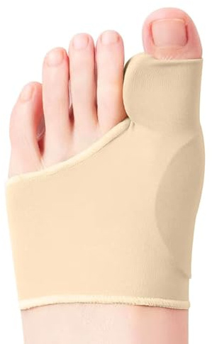 MYGLOAR Ballensocken, Ballenkorrektur, Ballensocken mit Gel-Pad-Schutz, Ballen-Zehentrenner-Korrektur, Ballenverband für Männer und Frauen, Zehenschutz (Farbe, S)