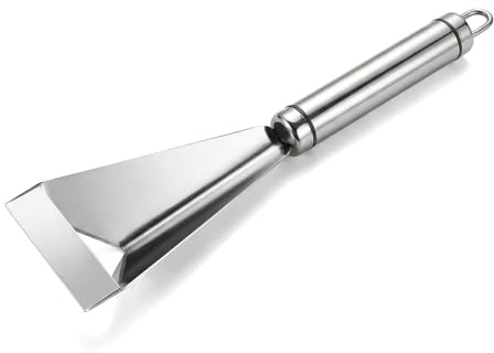 Coltello Triangolare in Acciaio Inox per Frutta e Verdura –Attrezzo da Intaglio Professionale per Decorazione Culinaria, Sbucciare e Scolpire Ideale per Buffet e Piatti Creativi