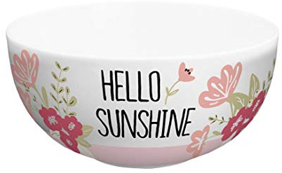 Müslischale Hello Sunshine 550ml | Frühling | GEDA | Blumen | Schale | Porzellan | GEDA Labels |