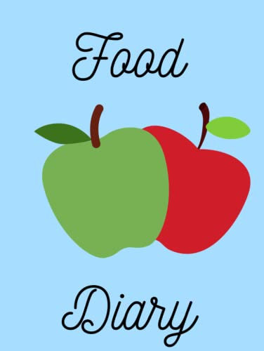 Food Diary: A4, 12 Week Food Logging, Calorie Counting, Water Intake Logging, 1 of 5 a Day Checker, Weight Monitoring and Measurement Progress Pages.