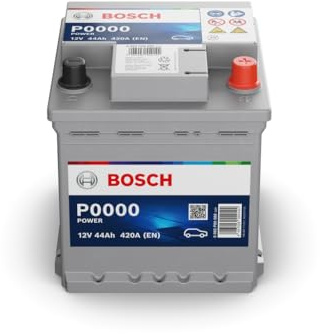 BOSCH 0 092 P00 000 POWER LINE SLI PC P0 000 Autobatterie/Starterbatterie 44Ah 12V 420A Kompatibel mit OPEL Corsa D Schrägheck S07, VW up! Schrägheck 121, 122, BL1, BL2, FIAT PANDA 169 500 312