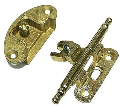 Cerniere cardini per Mobili Antichi Cerniera per Ante in Battuta Arte Povera colore ottonata A58