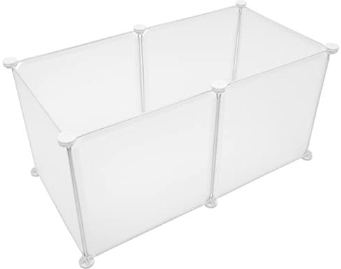 BESPORTBLE Mini Kleintier-freilaufgehege Stabiles Außengehege Für Hamster Hasen Igel Leichtes Tragbares DIY Kaninchen Zaun Vielseitig Zusammenbaubar Robust Und Langlebig