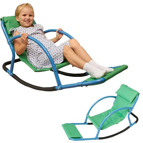 ODOXIA Schaukelstuhl für Kinder | sensorischer Schaukelstuhl | Kinderwippe | Kinderwippstuhl | sensorischer Wippstuhl für autistische Kinder | Wippe für Kleinkinder Sensory Seesaw Chair