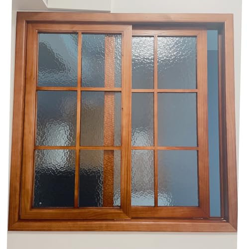 LXLZYXSF Fenster Window Kellerfenster Schiebefenster Horizontal Schiebefenster Für Küche Toilette, Holzrahmen-Fenster Mit Gehärtetem Glas(WxH 36x16in/90x40cm)