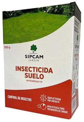 Insecticida microgranulado para suelo 500 grs. Cipermetrina En gránulos hidrosolubles para tratamientos de tierras y zona radicular de las plantas contra hormigas, gusanos, orugas o minadores. Sipcam