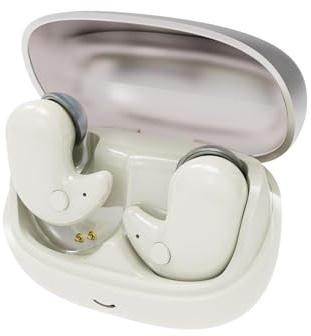 Xmenha Écouteurs Bluetooth 5.4 Oreilles Casque de Stéréo Oreillette Intra Auriculaire Bluetooth sans Fil Écouteurs Confortable à Long Temps Porter HiFi Stereo Basses