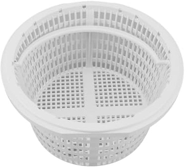Bagiaope Panier Skimmer Piscine | 19cm Filtre Skimmer Piscine Panier avec Poignée | Accessoire De Remplacement pour Nettoyage Efficaces De La Surfaces De l'eau, Facile à Installer