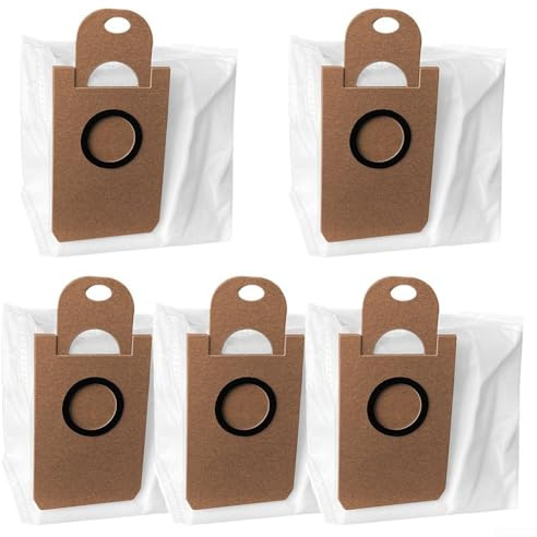 Juego de bolsas de filtro no tejidas para Kogan para robot aspirador G80 y limpiador de fregona, paquete de 5 para mantener el aire interior más limpio durante el funcionamiento