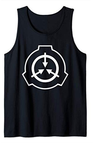 SCP Foundation White Logo Tank Top