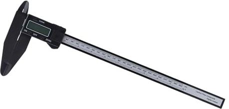 300 mm elektronischer Messschieber Carbon Digital Lineal Messwerkzeug mit langem Kiefer(300mm)