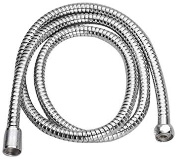 SJHFG Duschschlauch Edelstahl Doppelschnalle Wasserleitung Flexibler Duschschlauch Badezimmer Weiche Röhre Zubehör Brauseschlauch (Size : 2.5M)
