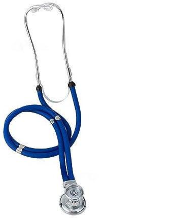 Etelux CB-TZ520 Estetoscopio con Doble Cabezal Estetoscopio Multifuncional Doble Cabeza EMT para Médicos Enfermera Veterinaria Estudiantes de Medicina Especialidad de Salud (Azul Oscuro)