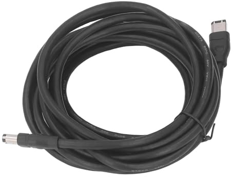 Cable Firewire DV de 4,5 M de Largo, Cable IEEE1394 Macho de 6 Pines a Macho de 6 Pines para Videocámara, Cámara Digital, Impresora, Compatible con Dispositivos Firewire