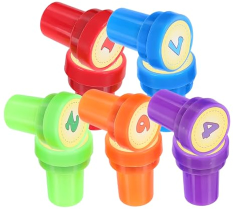 TOYANDONA 10stücke Teiliges Zahlenstempel Junge Mädchen Dekorative Bastelstempel Für Partys Und Klassenbelohnungen Für Scrapbooking Und Journaling
