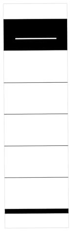 50 Stück Aufkleber Ordnerrücken,Ordneretiketten 5.4 * 19cm,Ordner Etiketten,Ordner Aufkleber Rücken Breit,Ordnerrücken Selbstklebend Breit,Ordnerrücken Aufkleber,Ordner Rückenschilder Selbstklebend