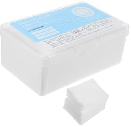 HAPINARY Make up Wattepads Vliesstoff 1080 Stück Einweg Gesichts Pads Damen Für Nagellackentferner Und Toner Anwendung