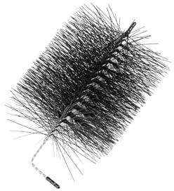 Forega Rinnenschutzbürste 10/15 cm – Laubschutz Dachrinne & Teich – Marderabwehr & Vogelschutz – Edelstahl wetterfest, langlebig, einfache Montage – Filterbürste gegen Laub & Schmutz (15cm, 100)