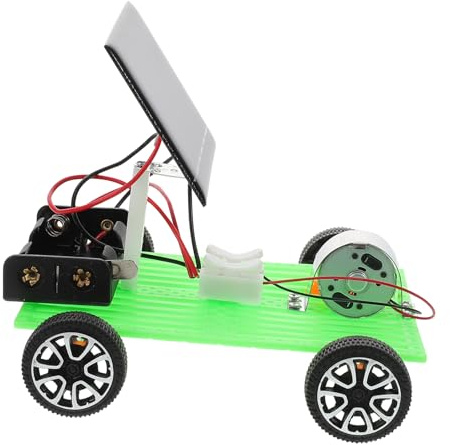Uonlytech Kit Di Giocattoli Alimentati Ad Energia Solare Per Ragazzo Ragazza Set Di Assemblaggio Di Auto Solare Educativa Fai Da Te Progetto Scientifico Interattivo Per Esperimenti e Apprendimento