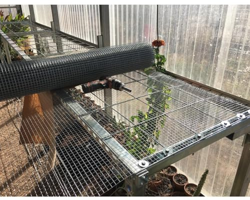 Trådnätpaneler i rostfritt stål för trädgårdsskydd – 1/4 tum, 3/8 tum, 1/2 tum Zoll kyckling & hundstaket, 12 x 12 mm, 1,5 x 1 m storlek – perfekt för husdjur och fjäderfäinhägnad