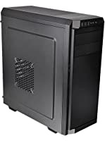 Thermaltake V100 ATX Mid-Tower PC-fodral, svart (Mpn: CA-1K7-00M1NN-01) W/O PSU