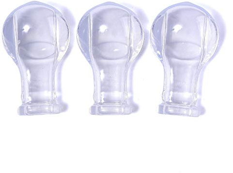 LittleForBig Erwachsenengröße Schnuller Nipples Vorteilspack Transparent