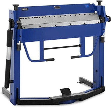 MSW Plieuse Manuelle Tôle Pliée Pliage À Main Métal Atelier D'Établi Segment Machine MSW-PBR-1020 (Largeur utile 1 020 mm, 0-135°, Ouverture 50 mm, Épaisseur max. 2,5 mm, Piétement Avec Pédale)