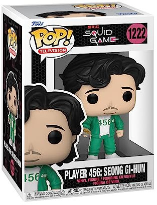 Funko Pop! TV: Squid Game - Gi-hun 456 - Vinyl-Sammelfigur - Geschenkidee - Offizielle Handelswaren - Spielzeug Für Kinder und Erwachsene - TV Fans - Modellfigur Für Sammler und Display