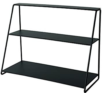 LUCBEI Kuchenständer ServierStänder Schmiedeeiserne Kuchenständer mehrschichtige Desserttisch Kreative Cupcake-Display-Stand-Hochzeits-Dekoration Gebäck-Service-Stand Tortenständer (Color : Schwarz)