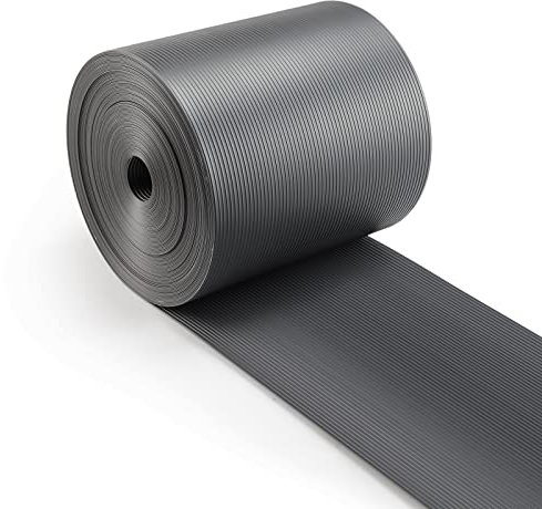 Seiletech.de Bande brise-vue | Gris foncé | 19 cm x 26 m | 1200 g/m² | Film de clôture | Brise-vue | Panneau de clôture | Matériel de jardin | Stabilisation UV | Indéchirable | Rouleau en PVC