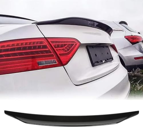 JGDLBXJY Spoiler Posteriore Auto per Audi A5 B8 Coupe 2007-2015, Spoiler Bagagliaio Spoiler da Tetto Wing Spoiler Protezione Portellone Posteriore Spoiler Rear Tail Lip Deck