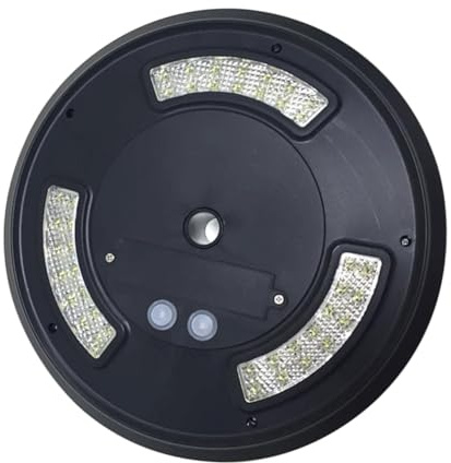 Toddmomy Solarbetriebene Fahnenmastleuchte mit 42 LEDs aus Robustem Kunststoff für Außenbereich Praktische und Verschleißfeste Beleuchtung für Fahnenmast und Garten