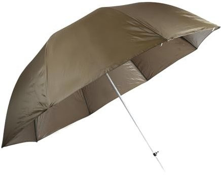 X2 Nubrolly Angelschirm - Wasserdicht & Verschleißfest - Praktisches Zentralsystem - Platz für 2 Personen - Schützt vor Wind und Wetter - Ideal für komfortables Angeln