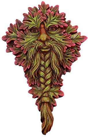 Nemesis Now Mabon Wisdom Wall Plaque 21.5cm, Resin, Red