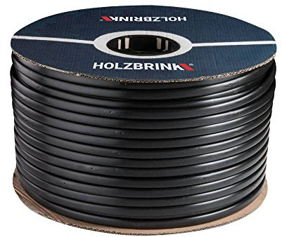 HOLZBRINK Tropfschlauch 5/8 16mm zur Bewässerung Perlschlauch selbstreinigend, für jedes Gefälle, Advanced, 50m, HTS01-A