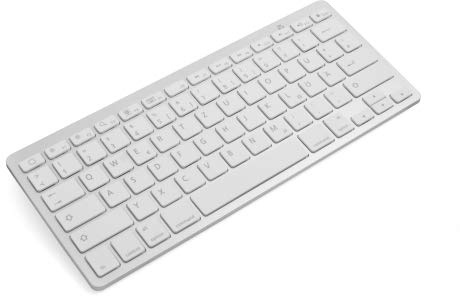 System-S Teclado Inalámbrico QWERTY Español para iOS para Android para Mac para Windows